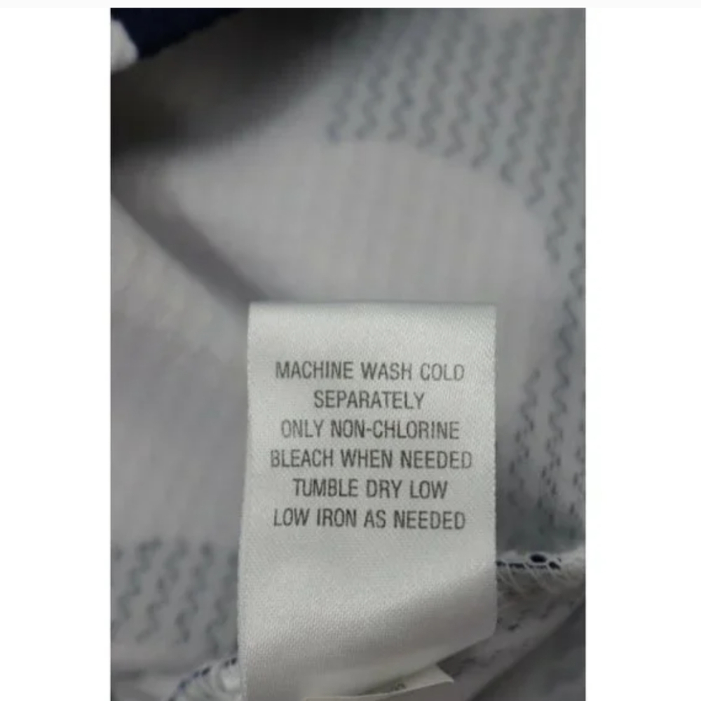 🗻- NWT Signature by Robbie Bee sz Large petite Blue & White Floral Textured… - Picture 6 of 7